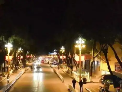 上饶万年县智慧路灯工程全面投用使用